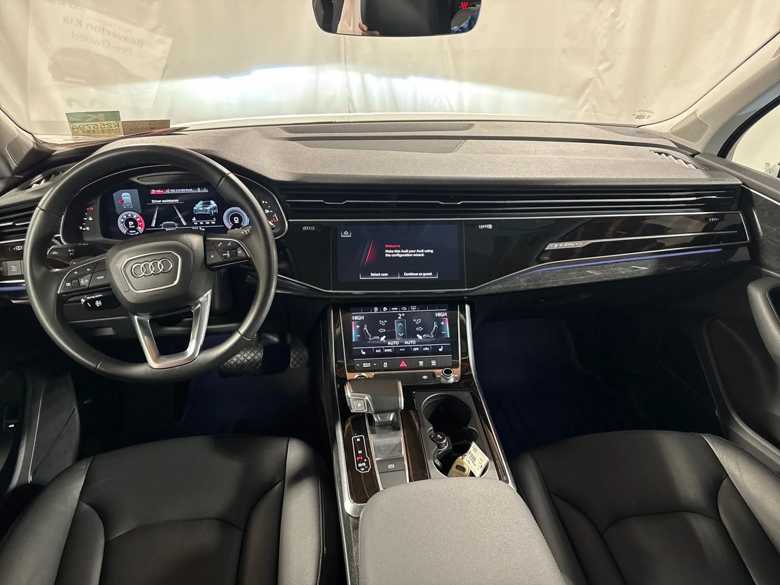 Used 2021 Glacier White Metallic Audi 55 Premium Plus quattro image 4