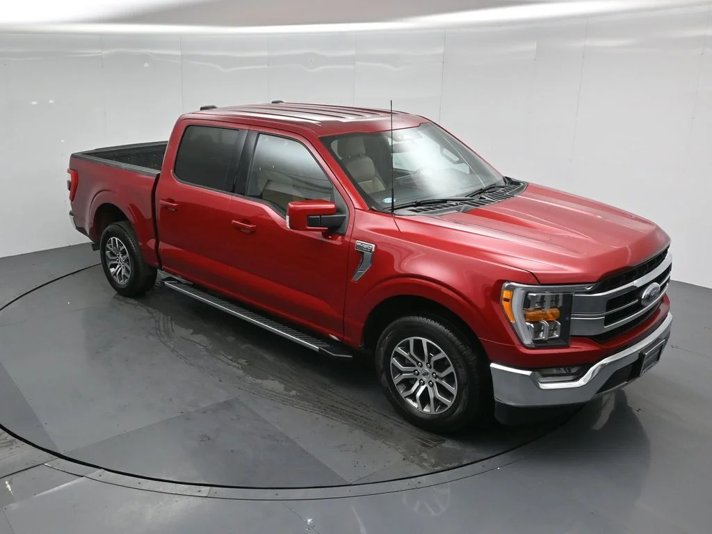 Certified Used 2022 Red Ford Lariat image 39