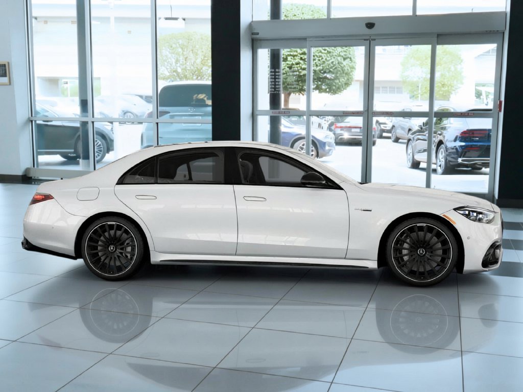New 2026 MANUFAKTUR Moonlight White Metallic Mercedes-Benz S 63 E AMG® image 15