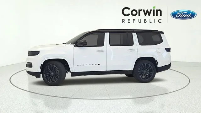 Used 2024 Bright White Clearcoat Jeep Series III image 2