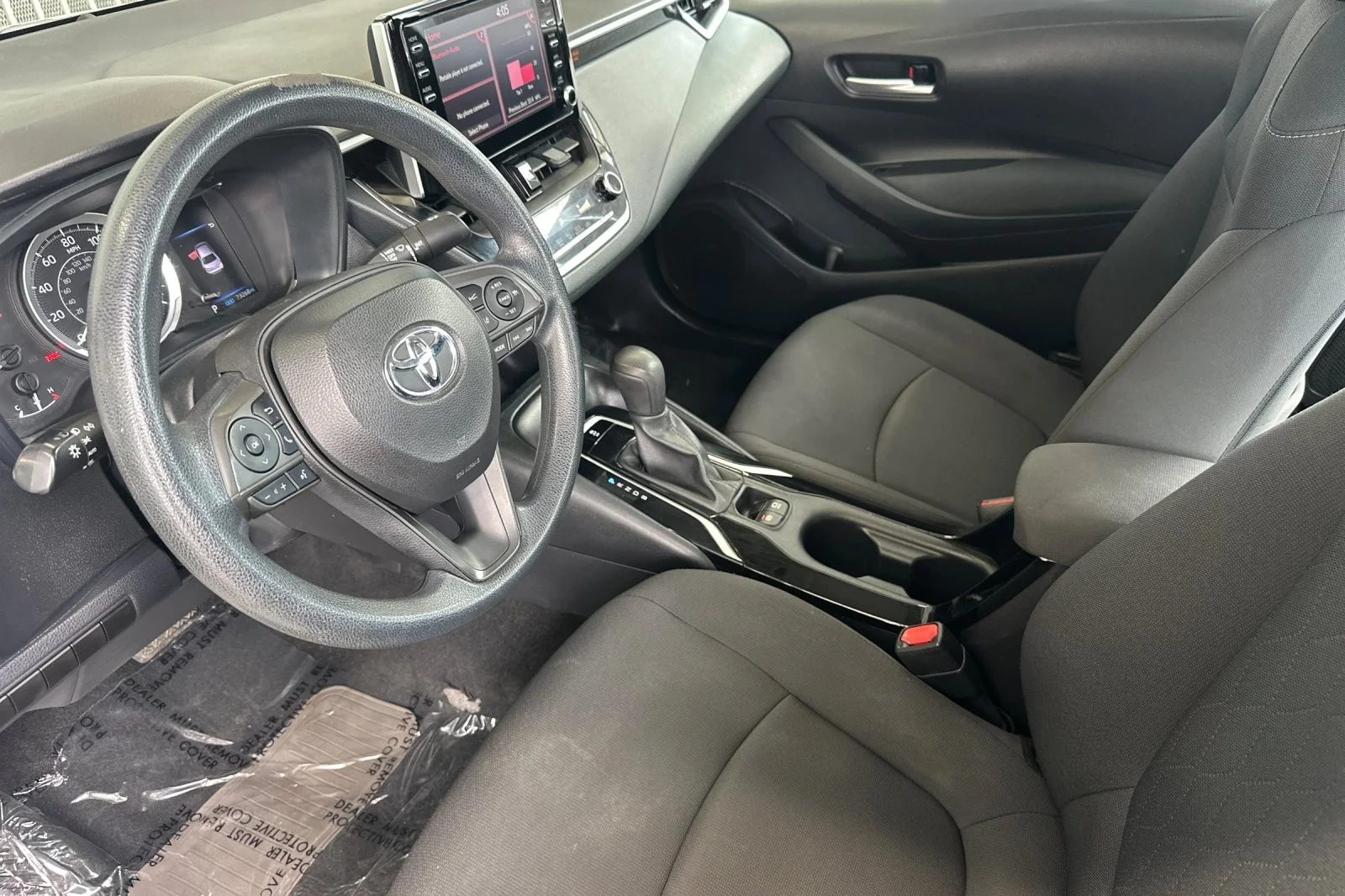 Certified Used 2020 Super White Toyota LE image 9