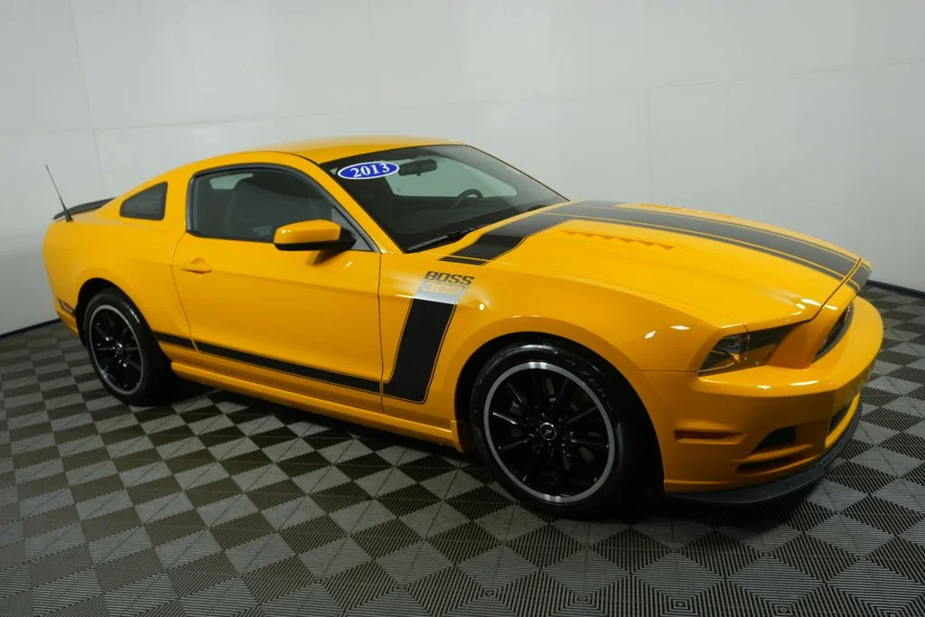 Used 2013 Yellow Ford Boss 302 image 1