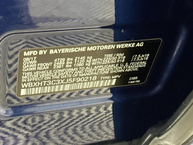 Used 2018 Blue Metallic BMW xDrive28i image 30