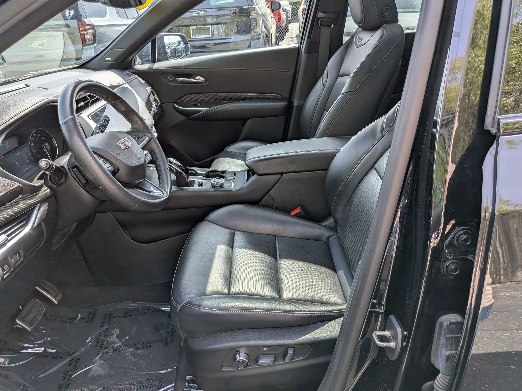 Used 2023 Stellar Black Metallic Cadillac Sport image 24