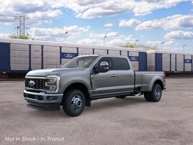 New 2026 Gray Metallic Ford Lariat image 1