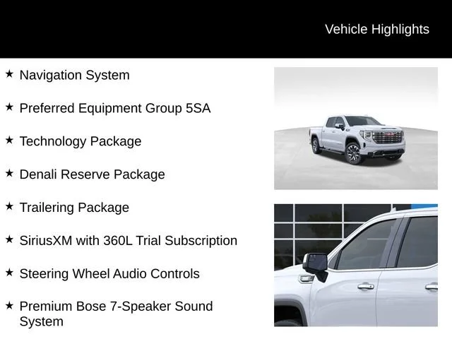New 2026 Glacier White Tricoat GMC Denali image 8