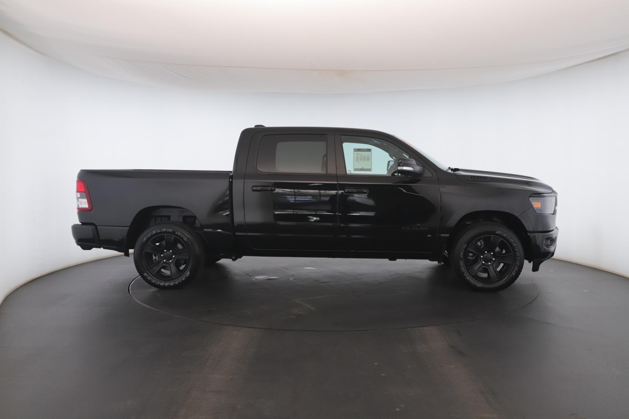 Used 2021 Diamond Black Crystal Pearlcoat Ram Big Horn 4x4 Crew Cab 5