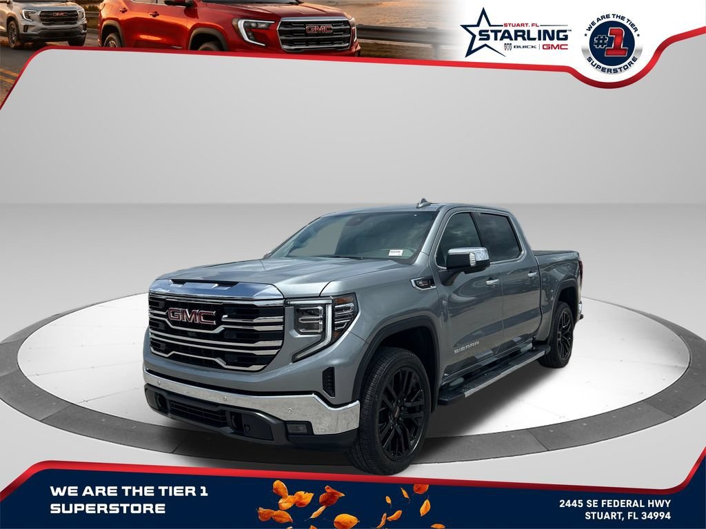 New 2026 Sterling Metallic GMC SLT image 1