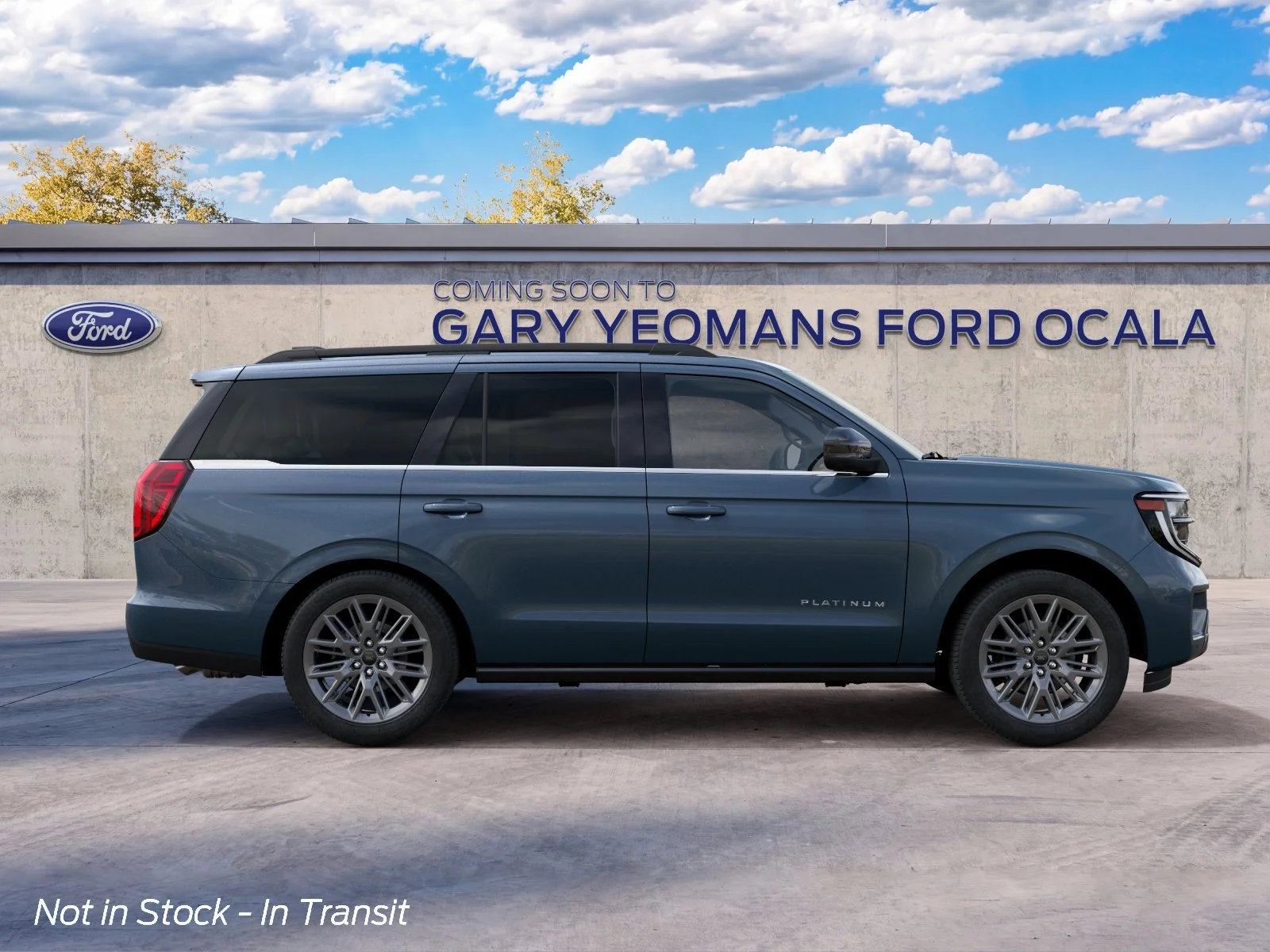 New 2027 Nocturnal Blue Metallic Ford Platinum image 5