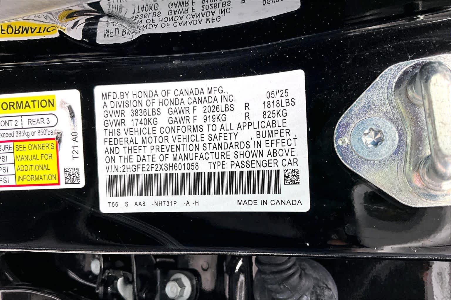 Used 2025  Honda LX image 30