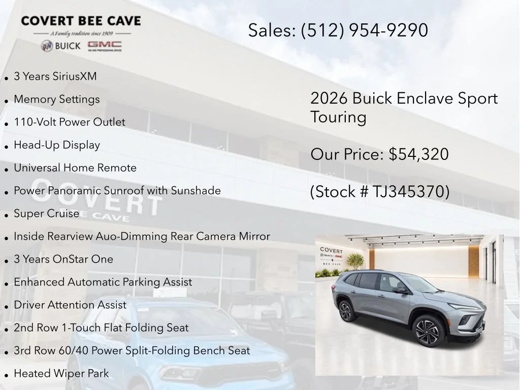 2026 Buick Enclave Sport Touring - Photo 13