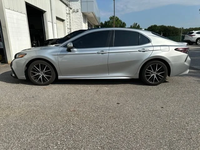 Used 2021 Gray Toyota SE Nightshade image 2