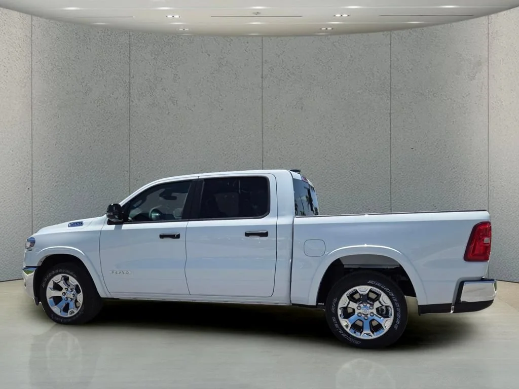 New 2026 Bright White Clear-Coat Exterior Paint RAM Big Horn image 8