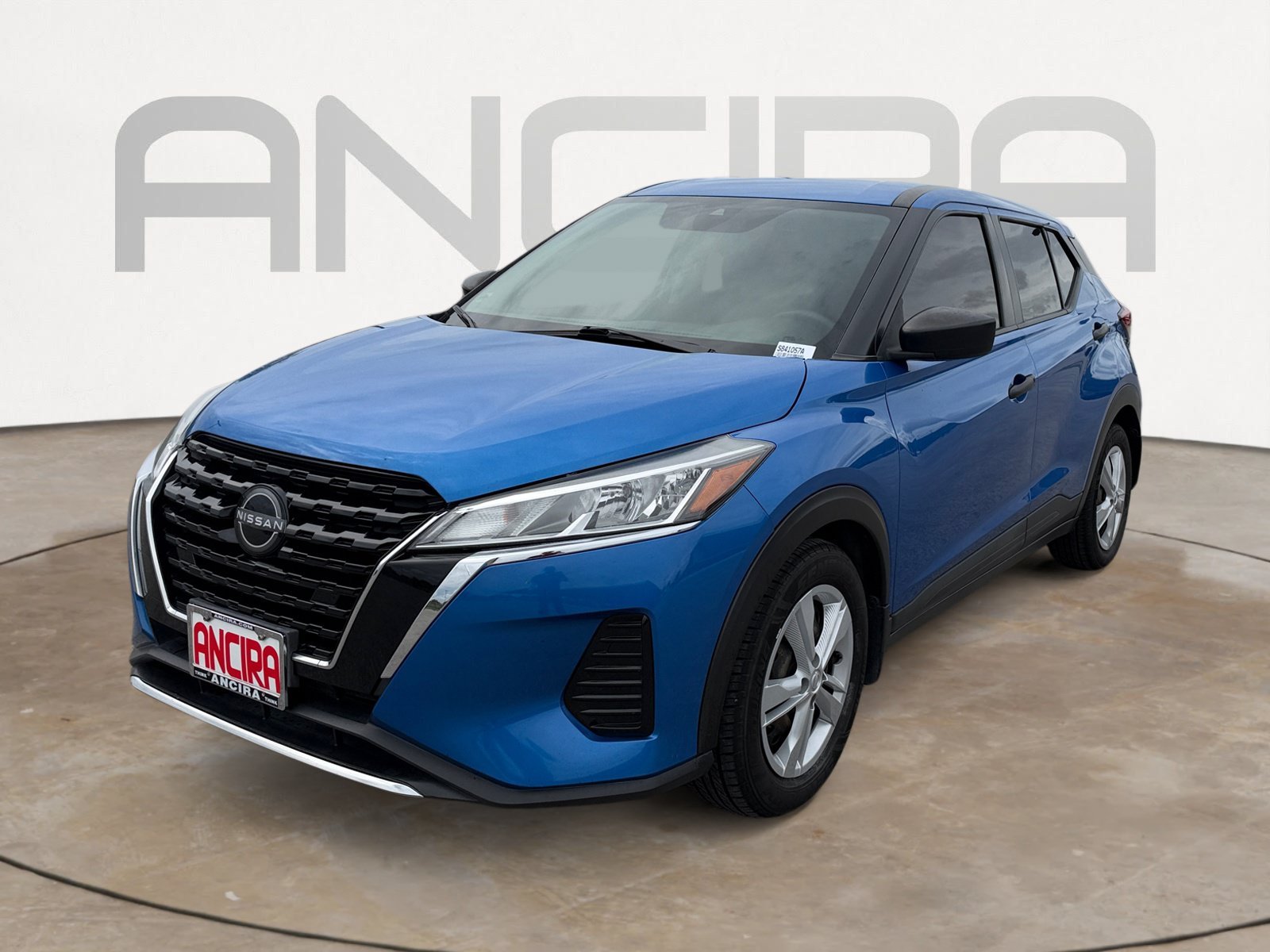 Used 2022 Electric Blue Metallic Nissan S image 6