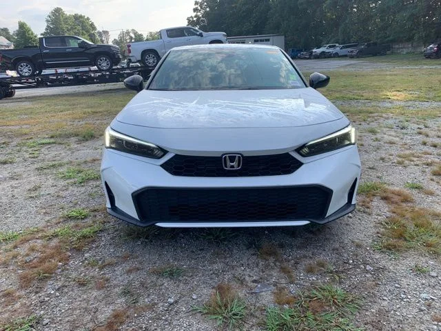 Used 2025 Platinum White Pearl Honda Sport image 3