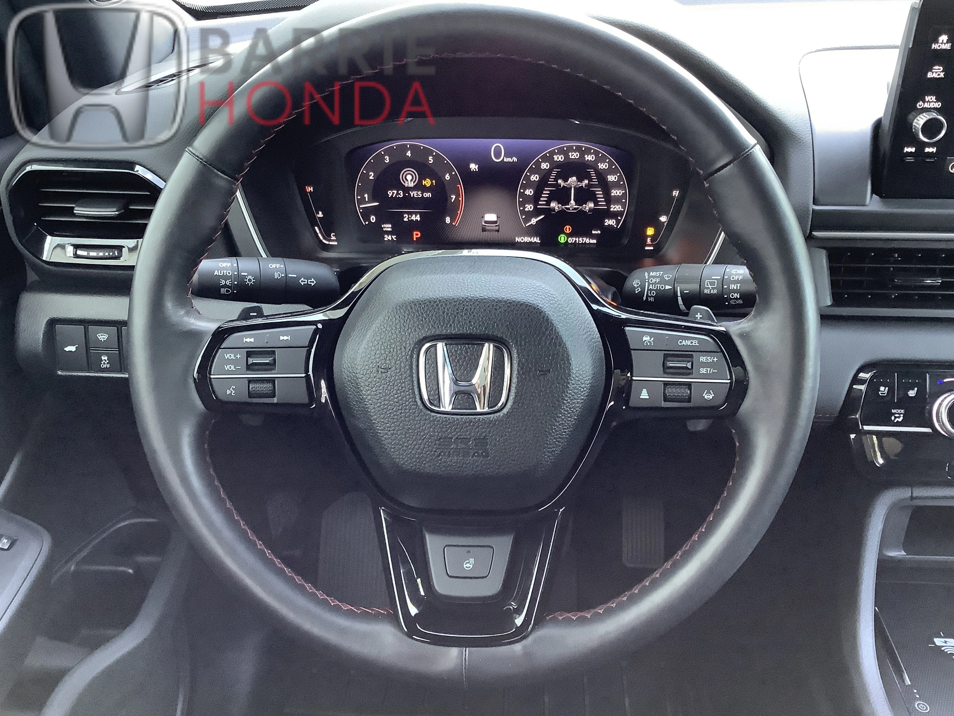 Used 2024 PLATINUM WHITE PEARL Honda Black Edition image 14