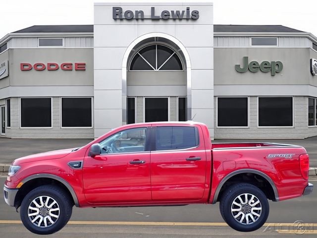 Used 2020 Red Ford XLT image 1