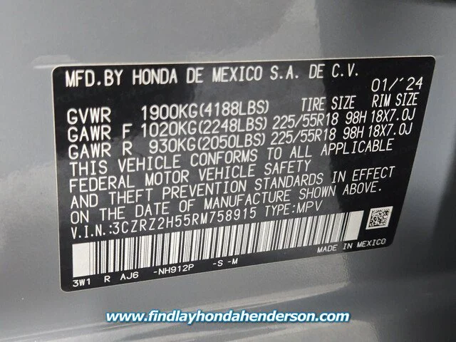 Certified Used 2024 Urban Gray Pearl Honda Sport image 45