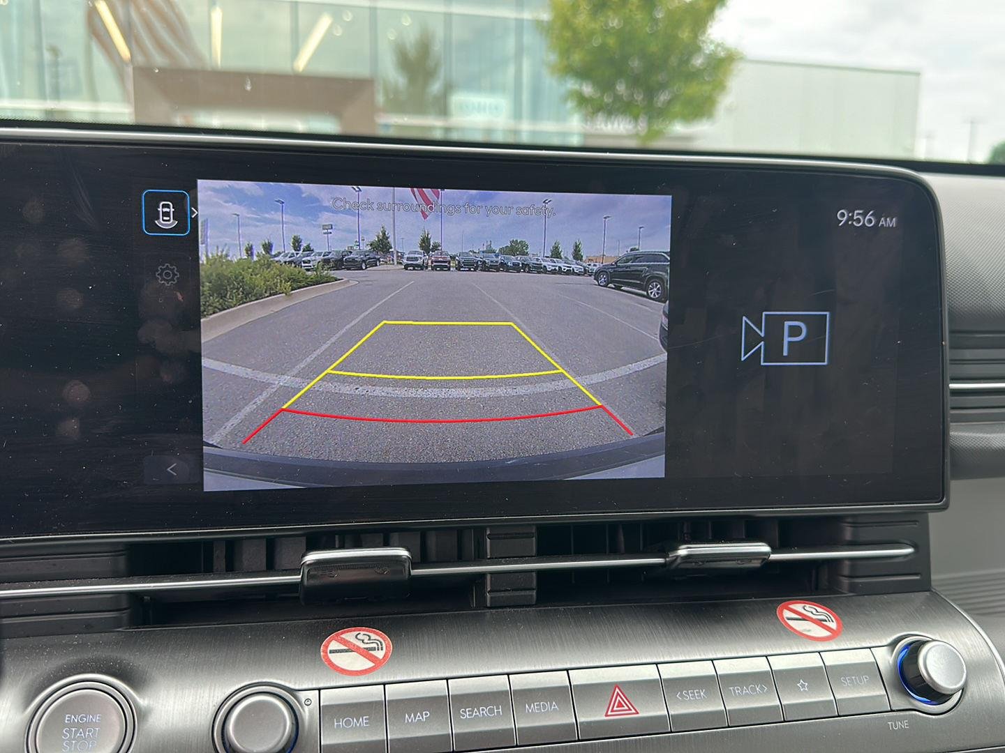 Used 2025 Cyber Gray Metallic Hyundai SEL image 9