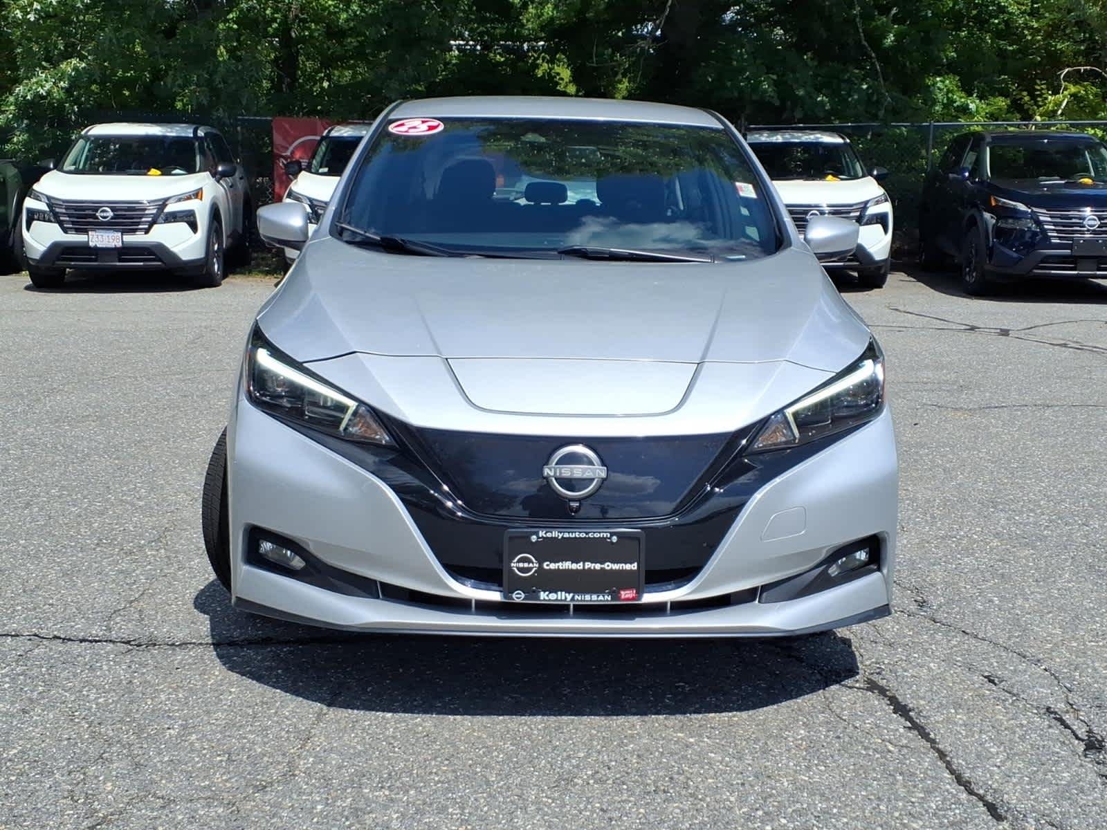 Certified 2025 Nissan Leaf SV PLUS with VIN 1N4CZ1CV4SC550597 for sale in Woburn, MA