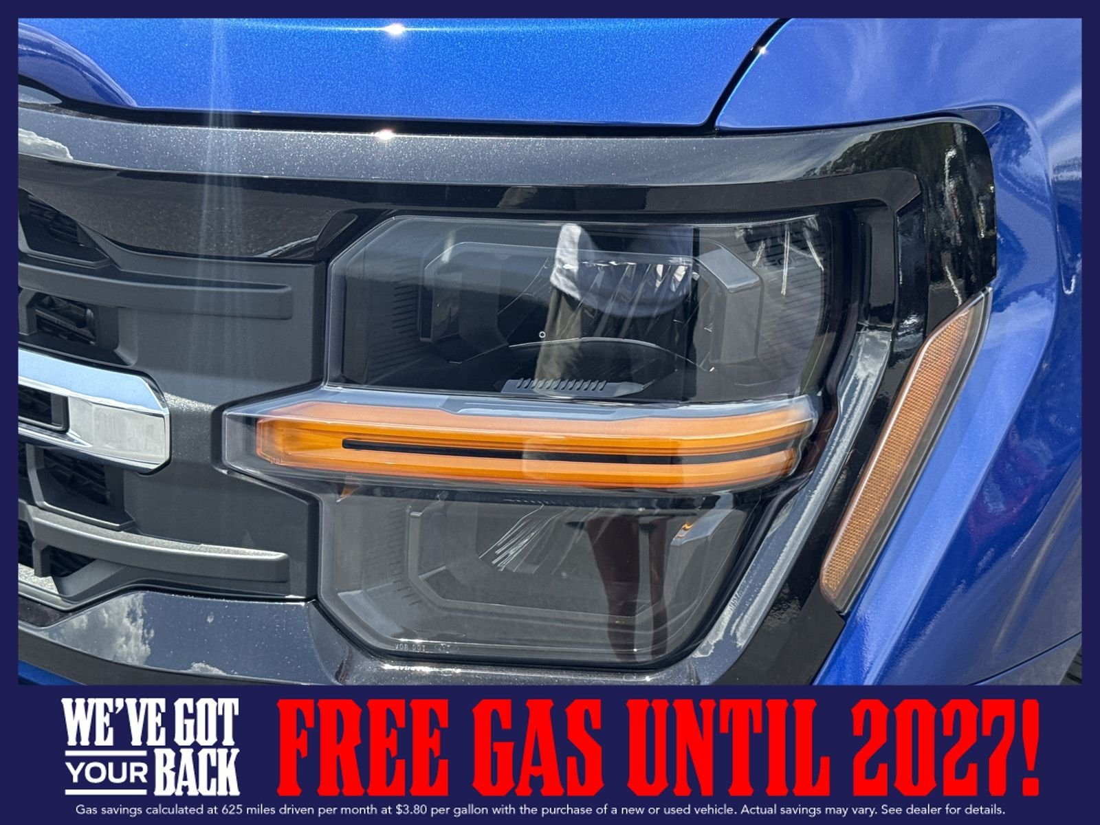 New 2026 Argon Blue Metallic Ford XLT image 8