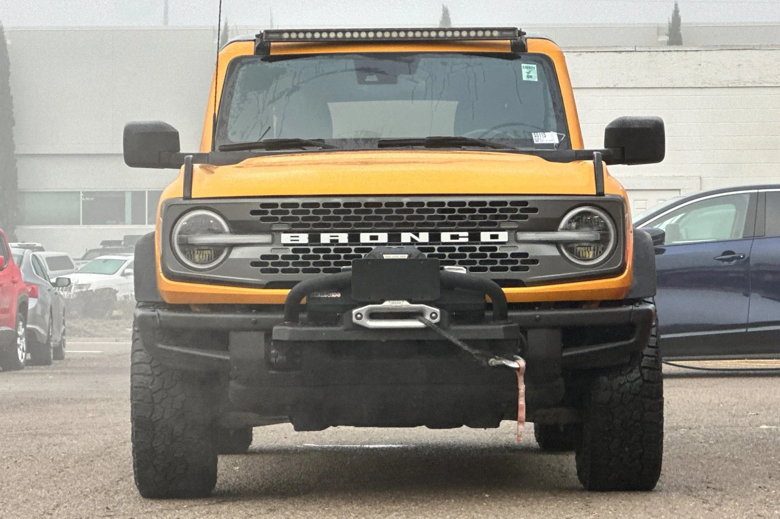 Used 2021 ORANGE Ford  image 6