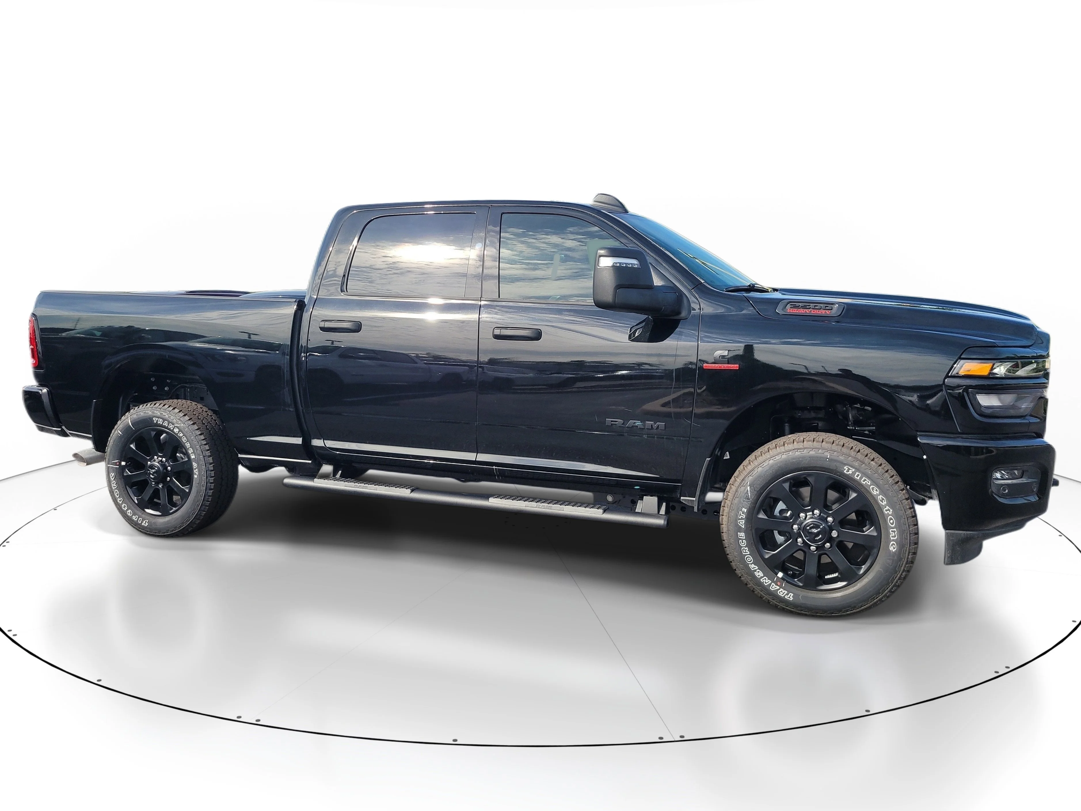 New 2026 Diamond Black Crystal Pearlcoat Ram Big Horn image 5
