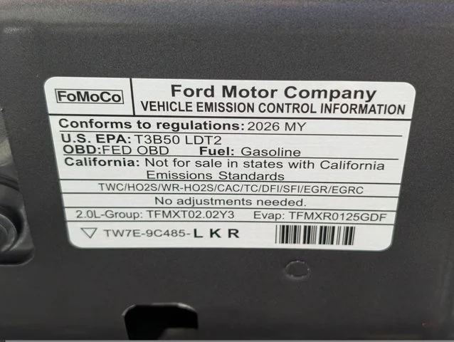 New 2026 Carbonized Gray Metallic Ford Badlands® image 52