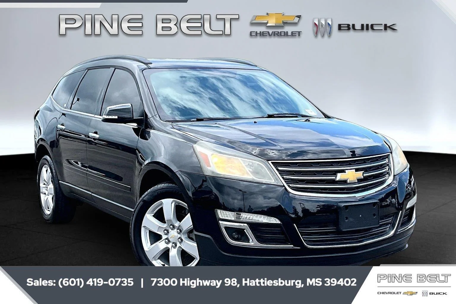 Used 2017 MOSAIC BLACK METALLIC Chevrolet LT image 1