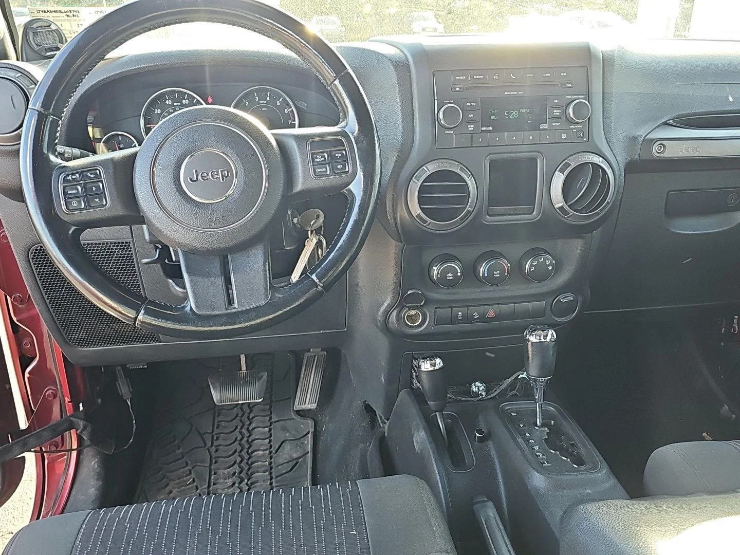 Used 2011 Deep Cherry Red Crystal Pearlcoat Jeep Sport image 11