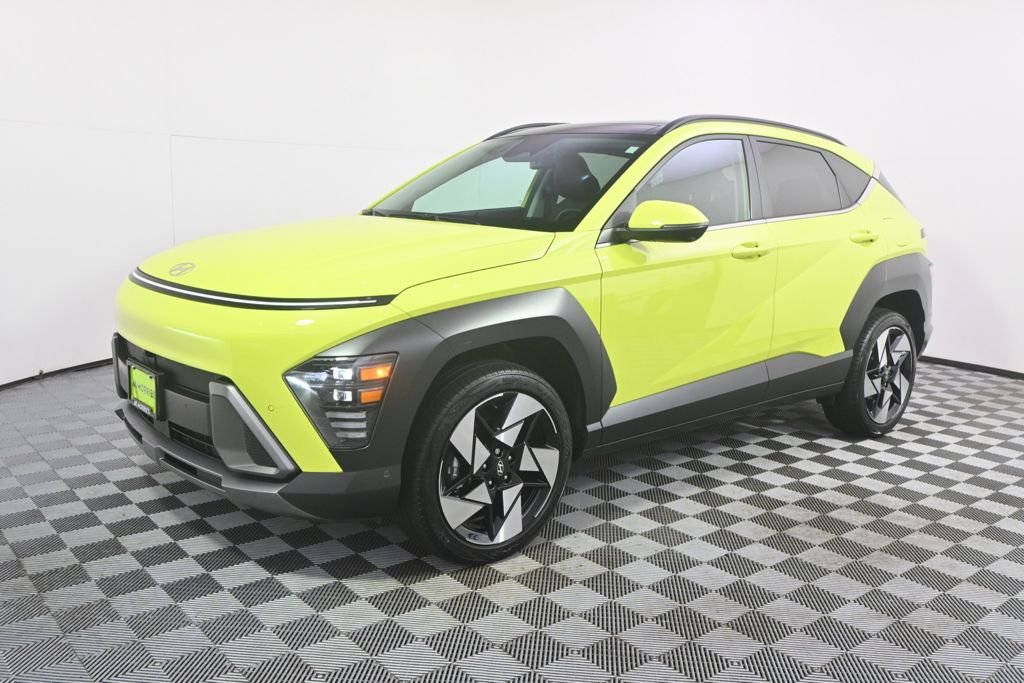 Certified Used 2024 Yellow Hyundai Limited image 2