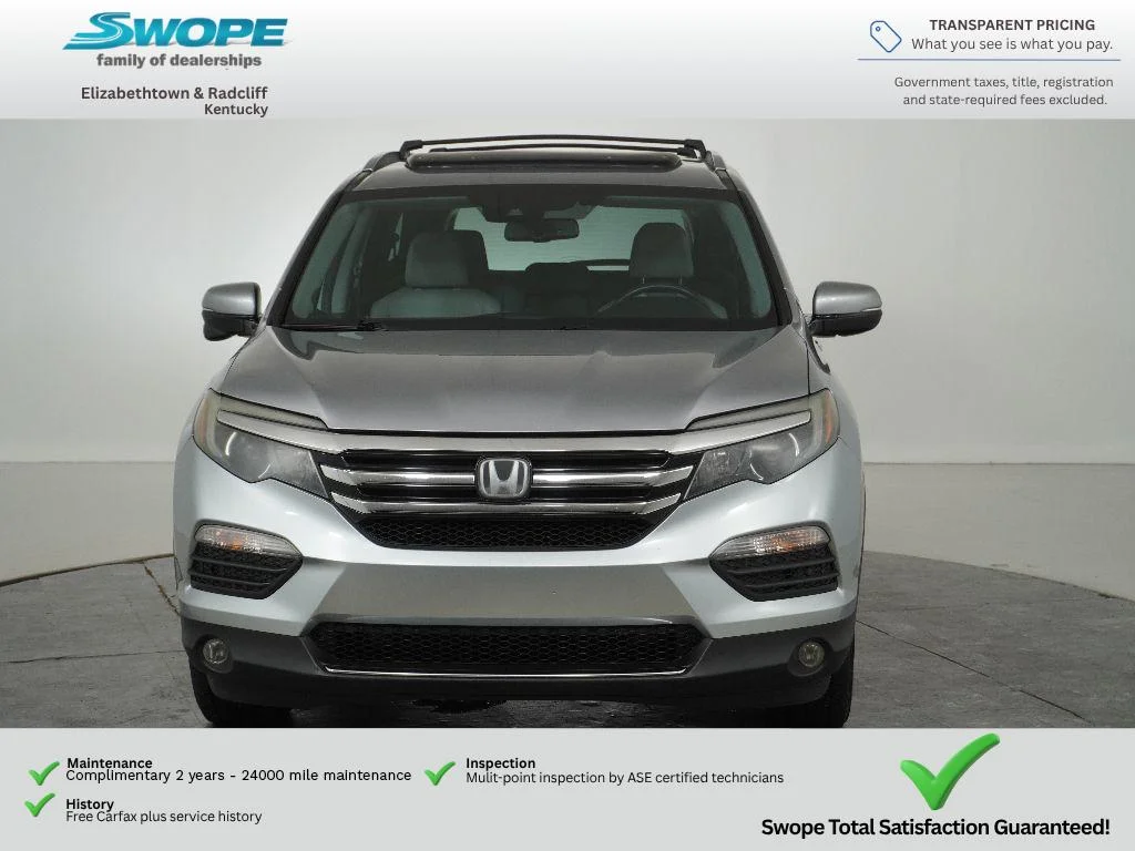 Used 2017 Lunar Silver Metallic Honda Touring image 8