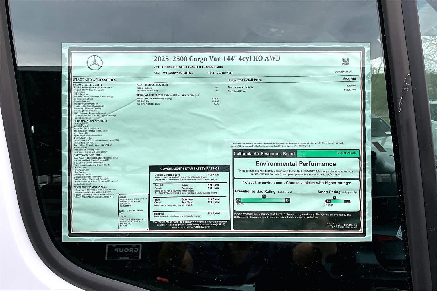 2025 Mercedes-Benz Sprinter Cargo Van Base - Photo 22