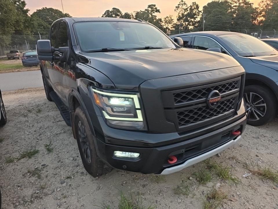 Used 2021 Super Black Nissan PRO-4X image 2