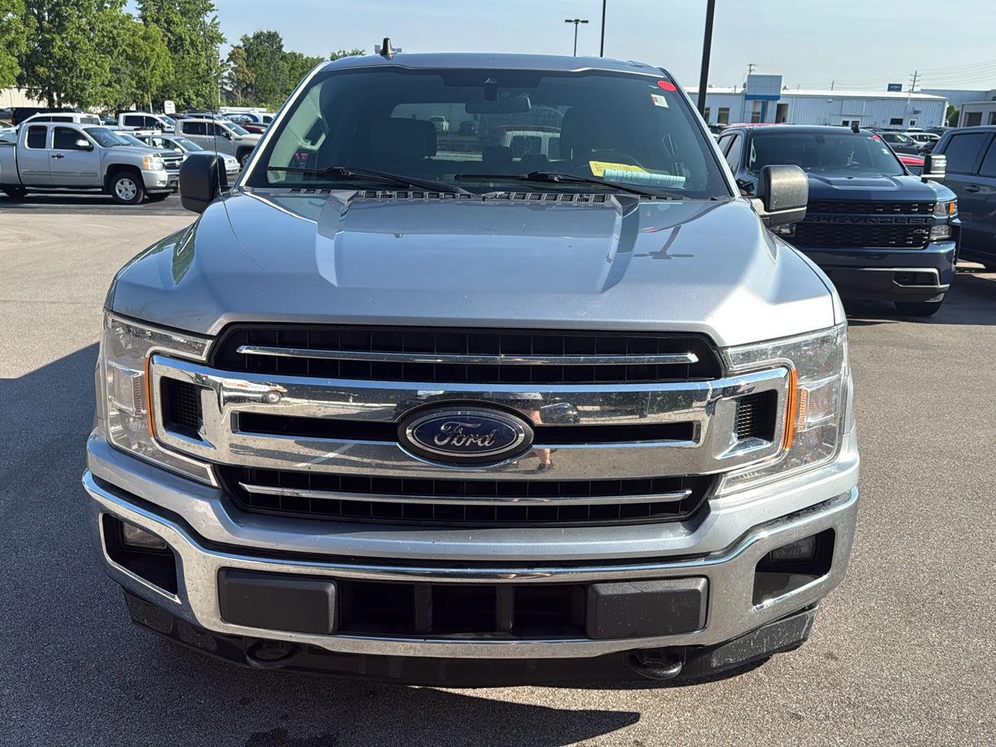 Used 2020 Iconic Silver Ford XLT image 8