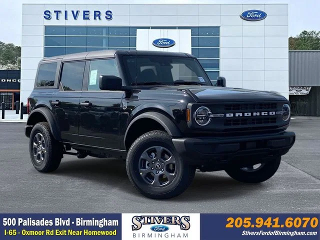 New 2026 Shadow Black Ford Big Bend image 1