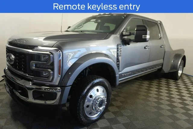New 2025 Gray Ford Lariat Hauler Bed Crossley Customs image 3
