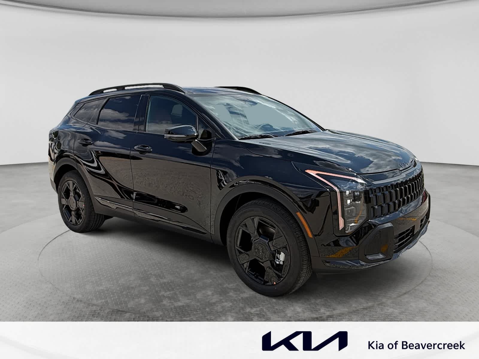 New 2026 Ebony Black Kia X-Line image 3
