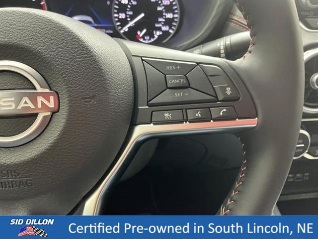 Certified Used 2025 Aspen White Tricoat/Super Black Nissan SR image 10