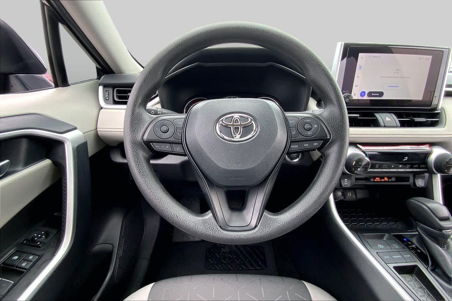 Used 2025 Midnight Black Metallic Toyota XLE image 6