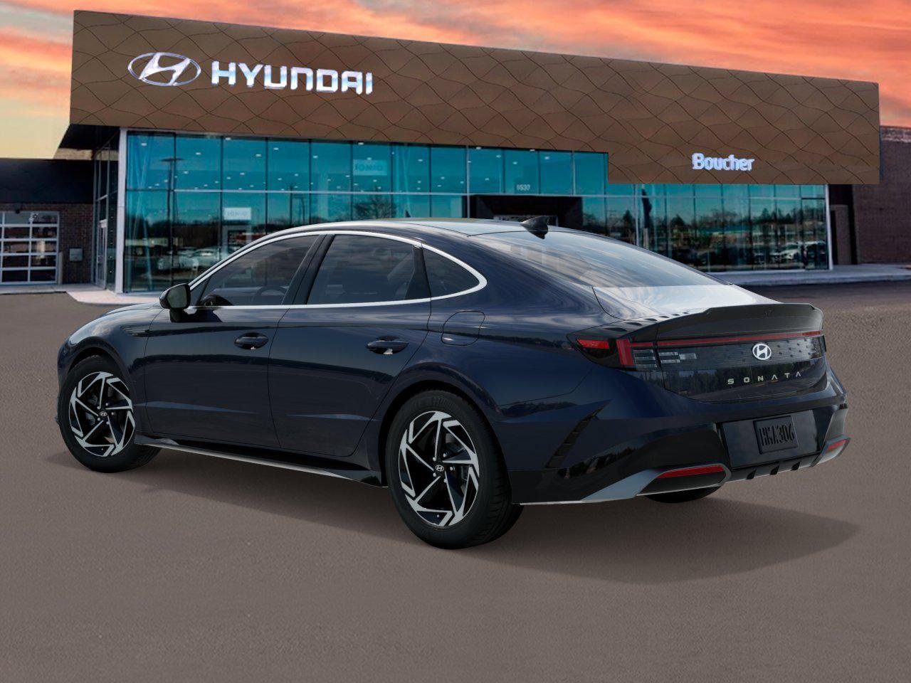 New 2026 Carbon Blue Hyundai SEL Sport image 5