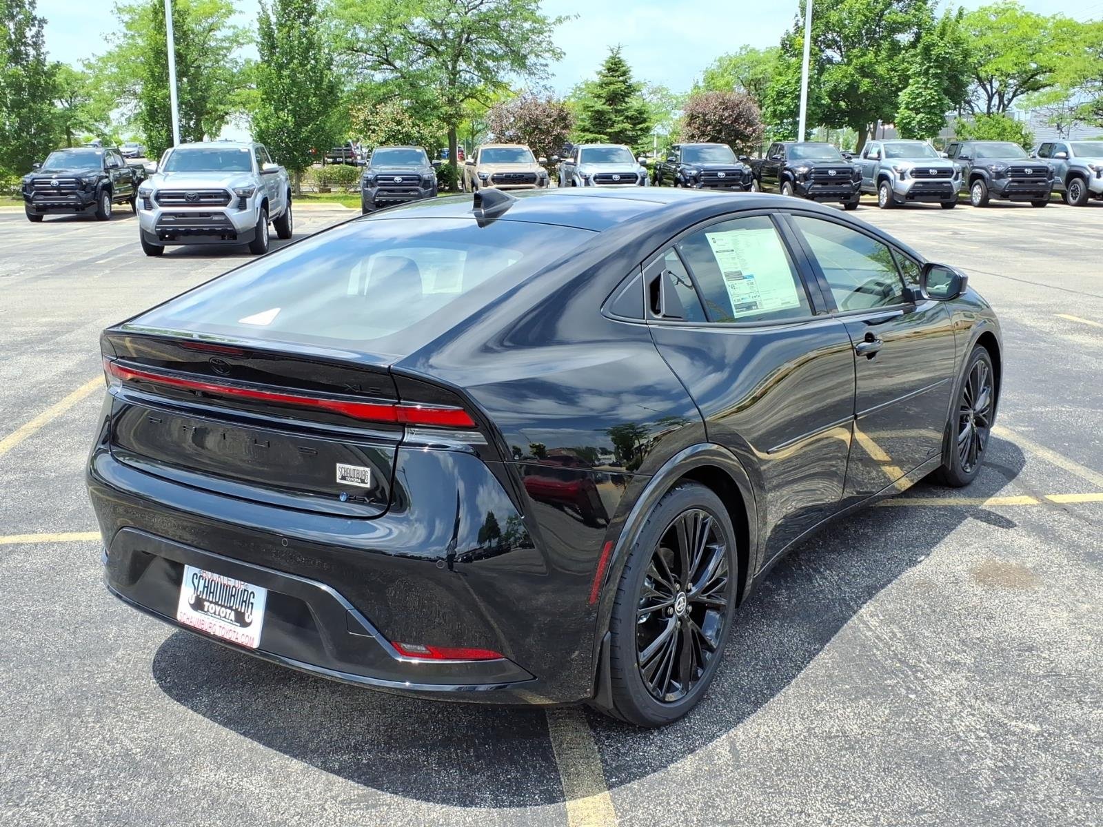 New 2026 Midnight Black Metallic Toyota  Nightshade Edition AWD image 7