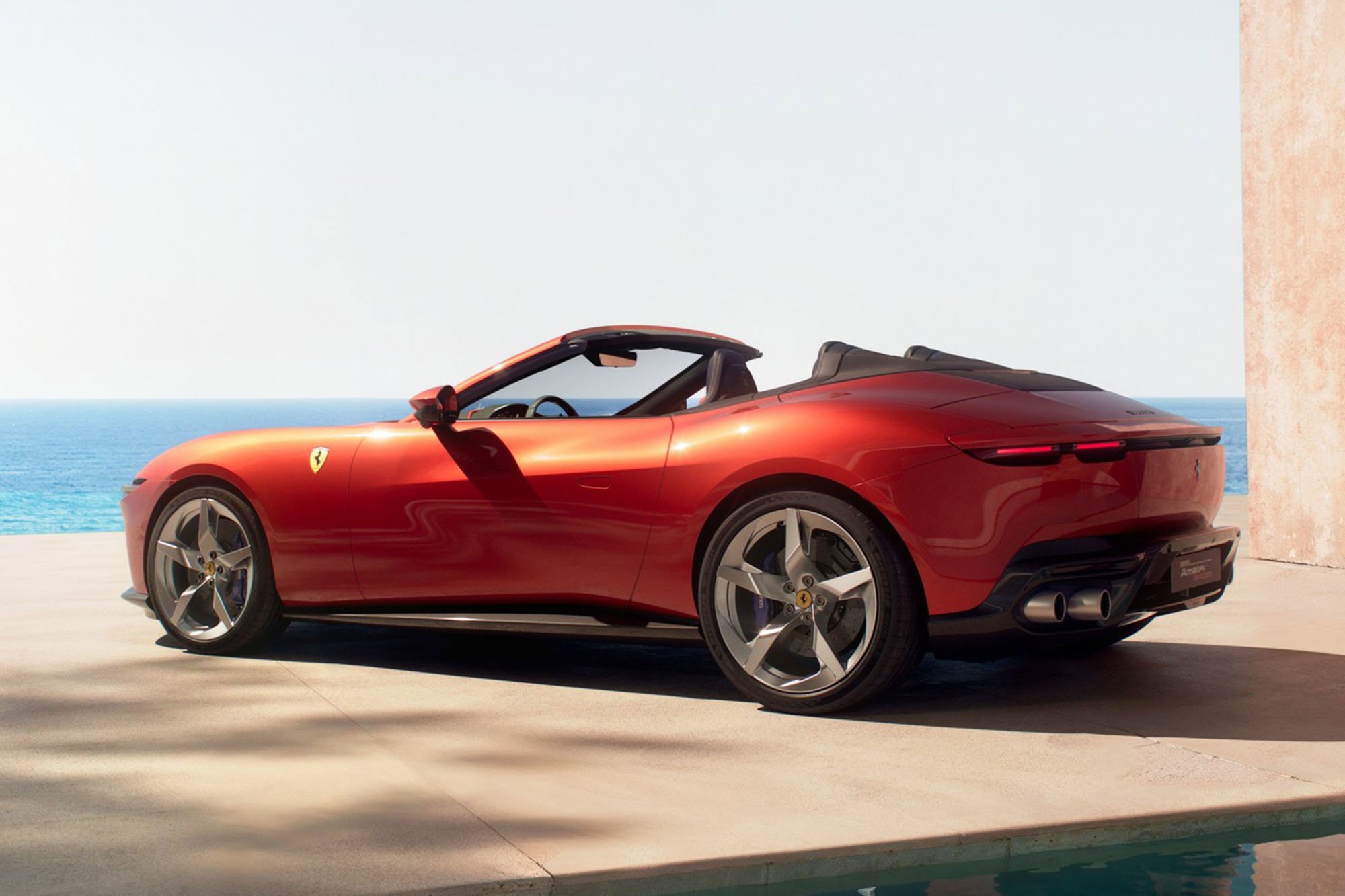 New 2026 Orange Ferrari  image 3