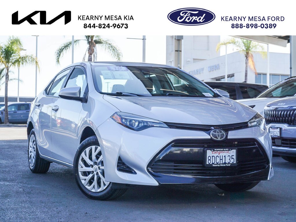 Used 2018 Silver Toyota LE image 1