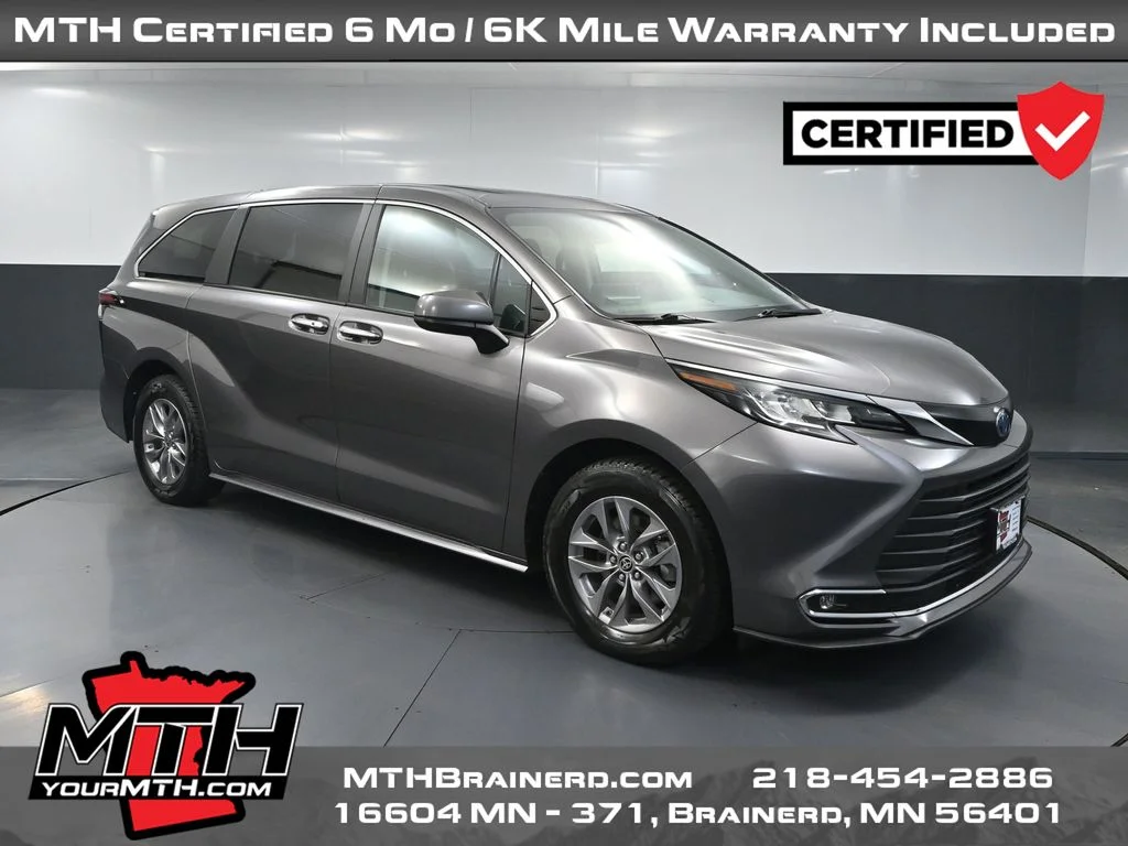 Certified Used 2022 Gray Toyota XLE image 1