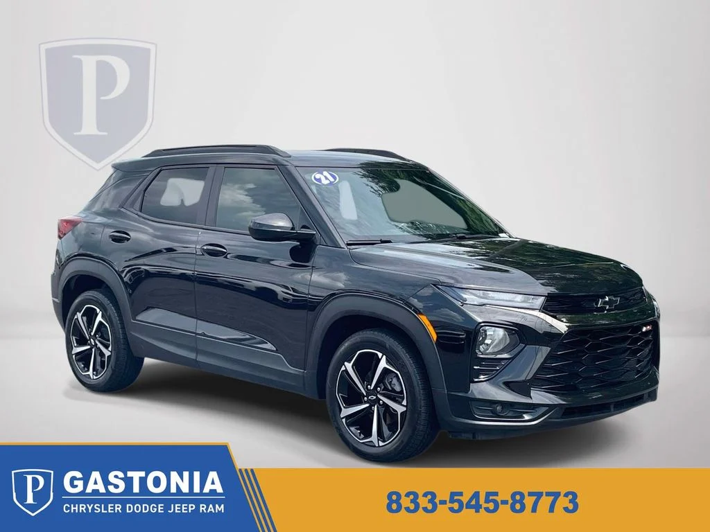 Certified Used 2021 Black Chevrolet RS image 1