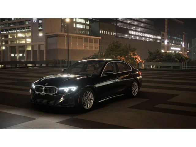 New 2026 Jet Black BMW 330i NA image 1