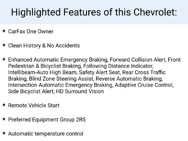 Used 2024 Red Chevrolet RS image 2