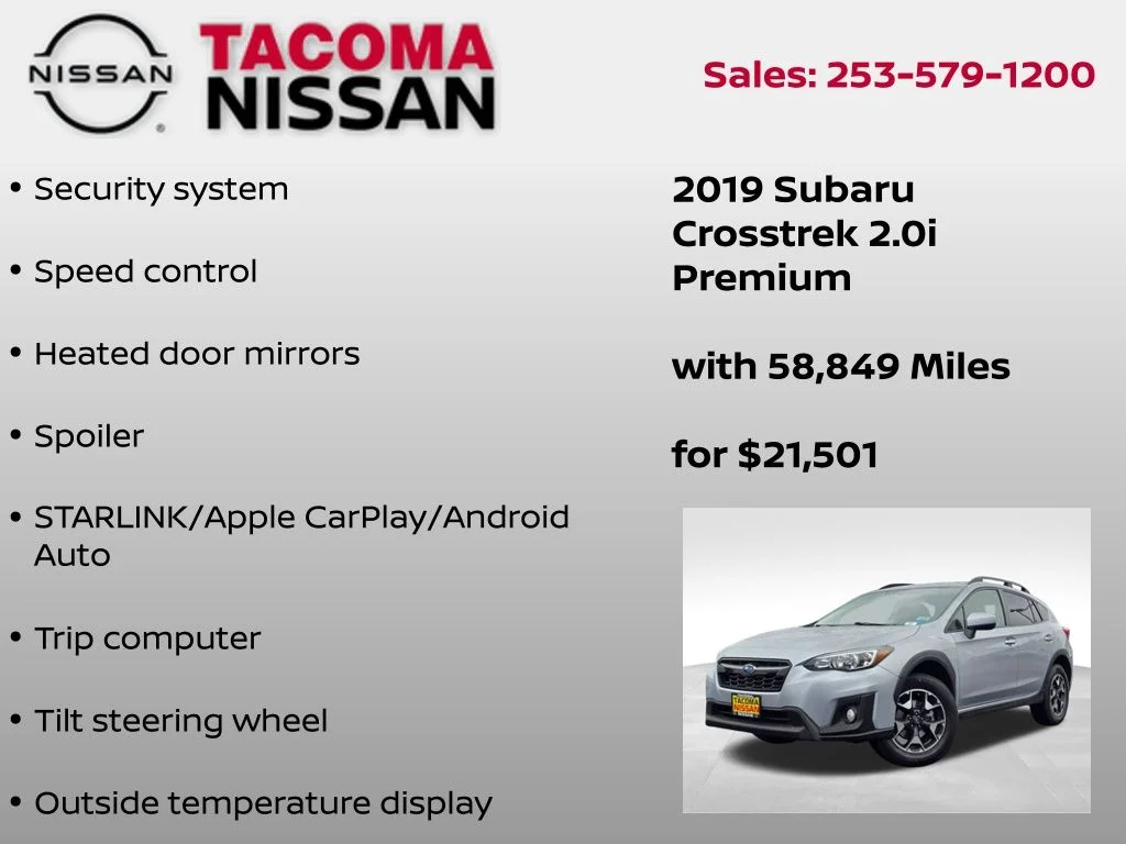 2019 Subaru Crosstrek Premium - Photo 18