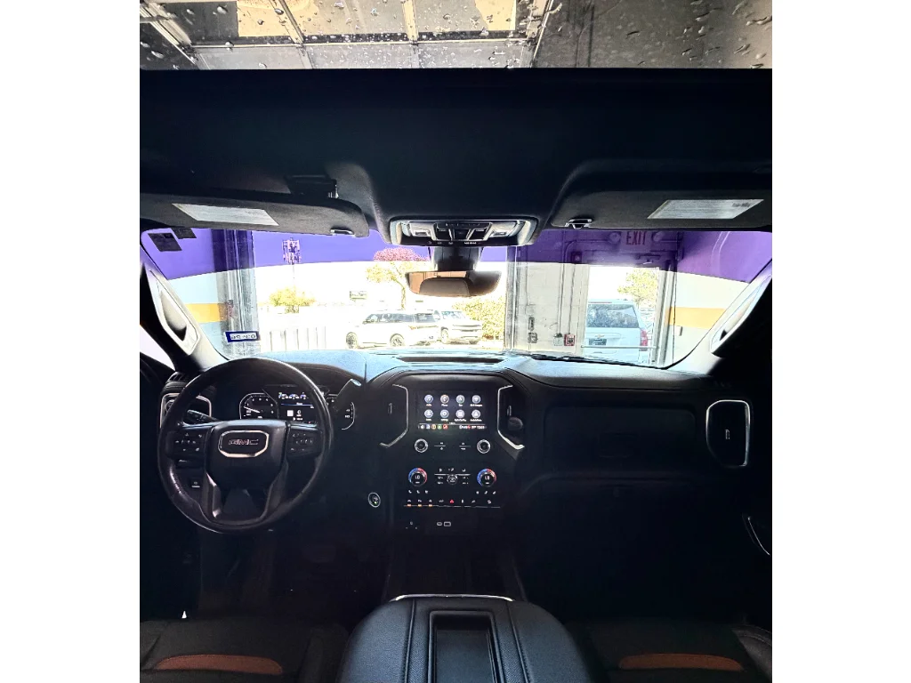 Used 2021 Dark Sky Metallic GMC AT4 image 22